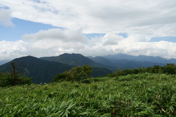 Fototapeta premium 日本の登山