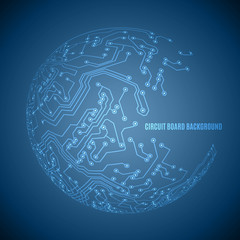 Circuit board background