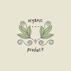 Obraz premium Green leaf ecology nature elements