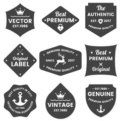 Vintage Retro Vector Logo for banner