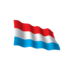 Naklejka premium Netherlands flag, vector illustration