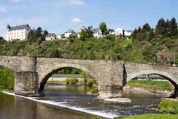 Lahnbrücke in Runkel, Hessen