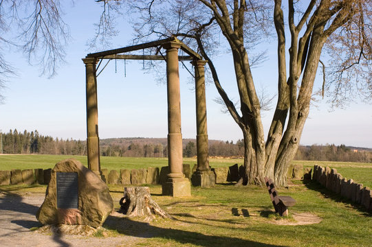 Galgen bei Beerfelden im Odenwald