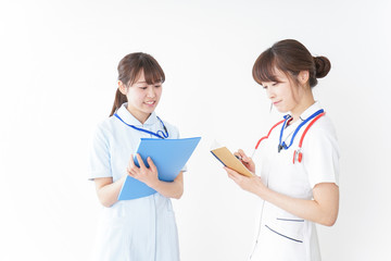 Fototapeta premium Two nurses image