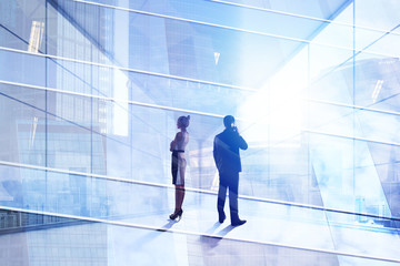 Teamwork and employment concept