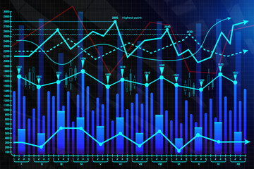 Creative forex backdrop