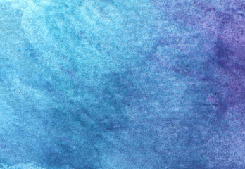 Abstract light blue watercolor background