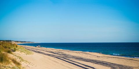 Fototapeta na wymiar Isolated Australian beach