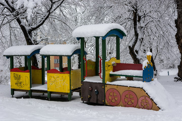 Zima w parku. Przemyśl  © Pawel Gruntowicz