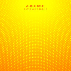 Abstract Circular Orange Background. Vector illustration