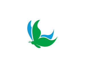 butterfly logo