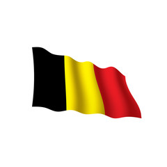 Flag of Belgium, Vector illustration