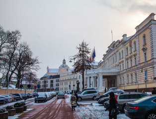 Naklejka premium Vilnius,Old Town