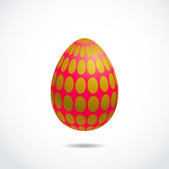 Realistic Vector 3D Easter Egg