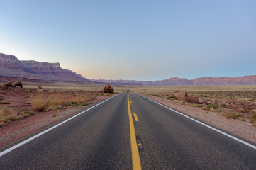 Fototapeta na wymiar Road trip in Arizona, USA