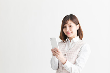 Naklejka premium OL(白バック)
