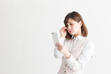 Naklejka premium OL(白バック)