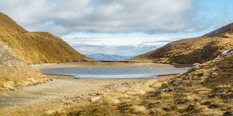Bergsee im Herbst Panorama