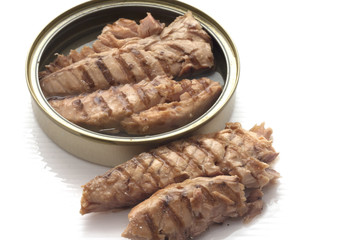 filetti di sgombro sott'olio ai ferri