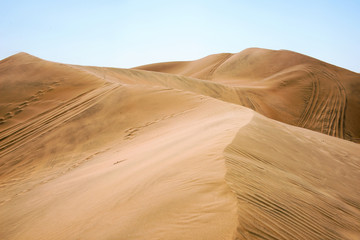 Huacachina desert dunes