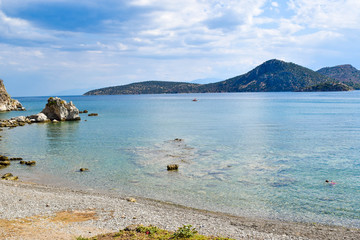 Asini small beach, Greece.