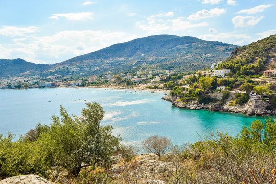 The resort town of Tolo.