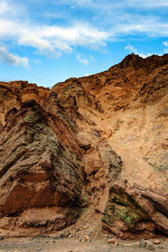 désert de pierre et canyon à" Death  Valley"