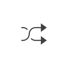 repeat icon. sign design