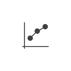 diagram icon. sign design