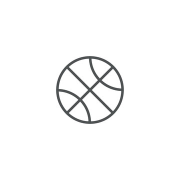 basketball icon. sign design