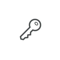 key icon. sign design