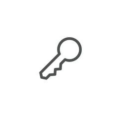 key icon. sign design