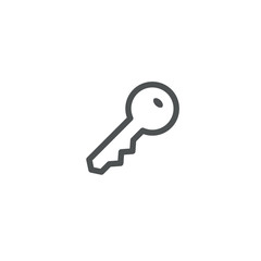 key icon. sign design