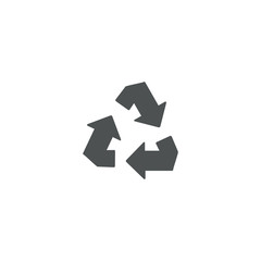 recycle icon. sign design
