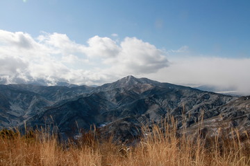 Mountain view of Yagara-dake in Hakone, Kanagawa, Japan