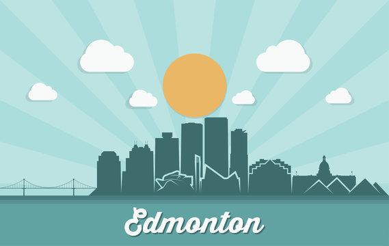 Edmonton skyline - Canada