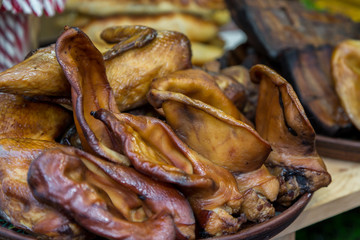 roasted pork ears
