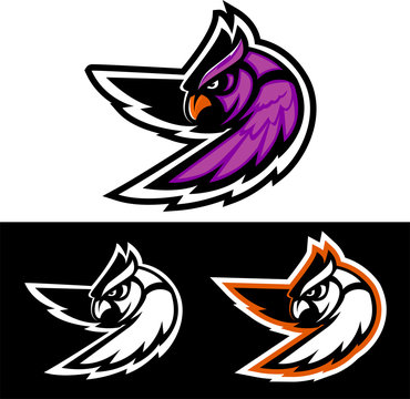 Owl E-sport Mascot Logo