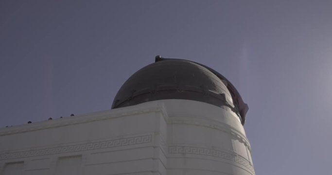 Griffith Observatory - Rotating The West Dome