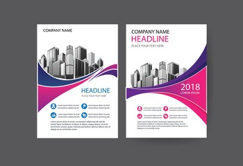 cover business brochure for annual report corporate