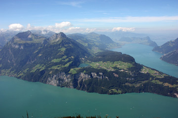 Fototapeta na wymiar Vierwaldstättersee (Luzern) Lake, Switzerland
