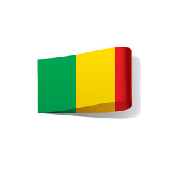 Fototapeta premium Mali flag. Vector