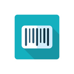Barcode vector icon