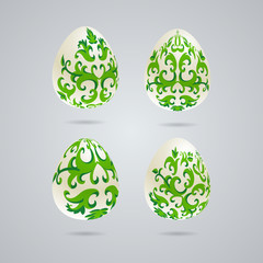 Easter Eggs with various colors