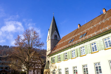 Obraz premium Kirche, Geislingen an der Steige 