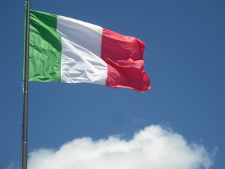 Naklejka na ściany i meble tricolore italia
