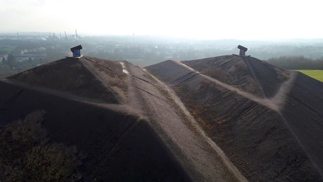 Halde Rungenberg in Gelsenkirchen Luftaufnahme