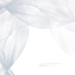 Abstract backgrounds with colorful wavy lines. Elegant wave design. Vector technology.