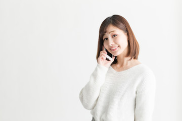 カジュアルポートレート・白バック