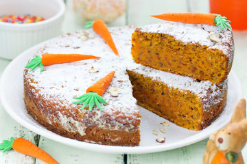 Traditional carrot cake